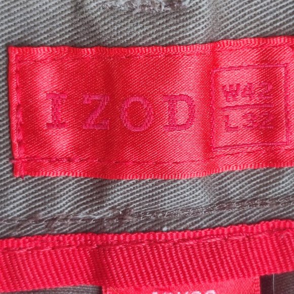 Izod casual pants brown size 42x32 - Picture 4 of 5